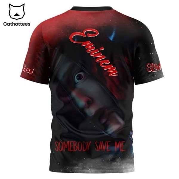 Eminem Somebody Save Me 3D T-Shirt