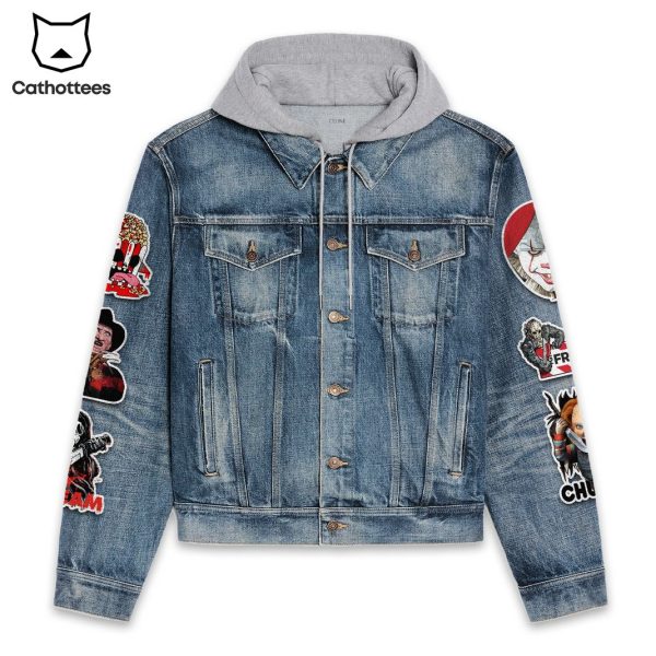 Halloween Horror Nights Hooded Denim Jacket