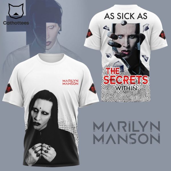 Marilyn Manson As Sick As The Secrets Within 3D T-Shirt