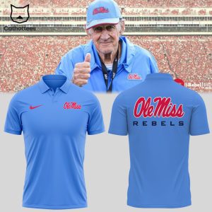 Monte Kiffin Ole Miss Rebels Football Team Polo Shirt