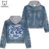 Celine Dion Design Hooded Denim Jacket