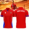 Novak Djokovic Goat Wins Gold Design Polo Shirt