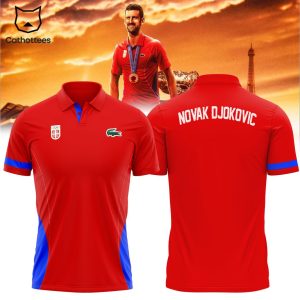 Novak Djokovic Olympic Gold Medal 2024 Polo Shirt