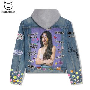 Olivia Rodrigo Favorite Crime Hooded Denim Jacket