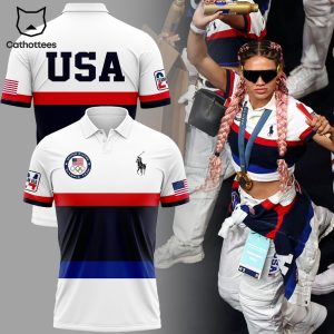 Olympic 2024 Team USA Design Polo Shirt