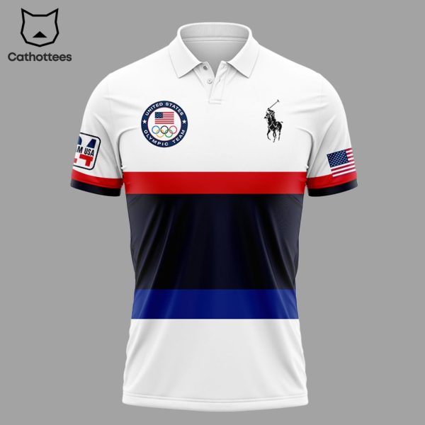 Olympic 2024 Team USA Design Polo Shirt