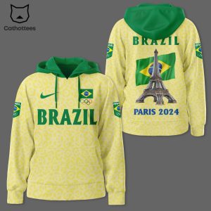 Olympic Paris 2024 Team Brazil Design Hoodie