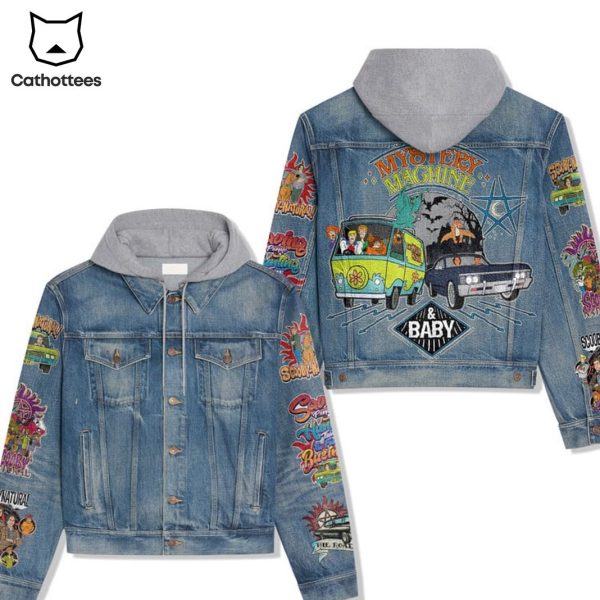 Scooby Doo Mystery Machine & Baby Hooded Denim Jacket