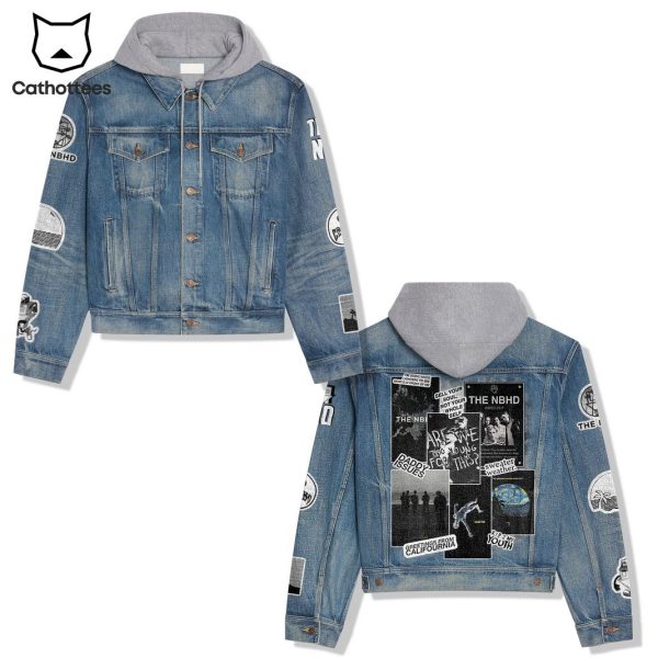 The Neighbourhood Daddy Issues Hooded Denim Jacket