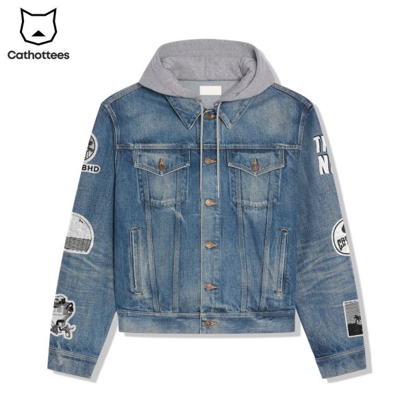 The Neighbourhood Daddy Issues Hooded Denim Jacket