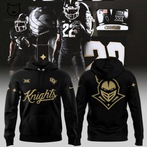 UCF Knights Football Design Hoodie – Black