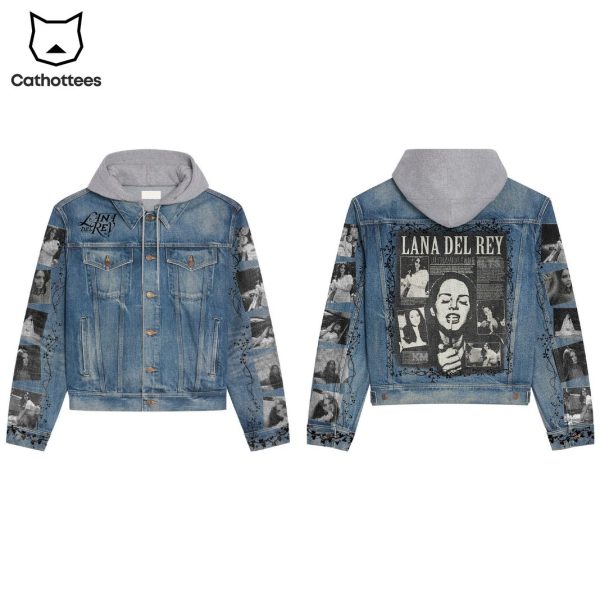 Lana Del Rey Ultraviolence Hooded Denim Jacket