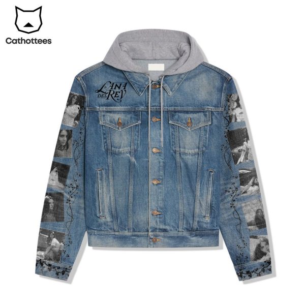 Lana Del Rey Ultraviolence Hooded Denim Jacket